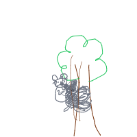 koala hugging tree drawing by guest-gkd87xjsl in Artbitrator