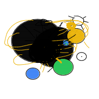 black hole drawing by jojoieeee in Artbitrator