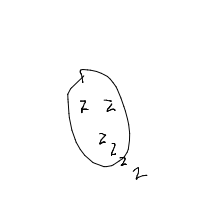 sleeping face drawing by guest-nawgbvpgr in Artbitrator