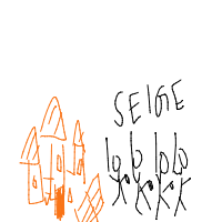 castle siege drawing by nimbu2000 in Artbitrator