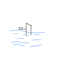 sinking ship drawing by jojoieeee in Artbitrator
