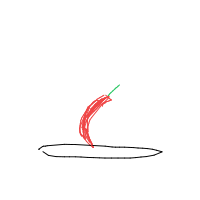 spicy food drawing by jojoieeee in Artbitrator