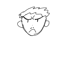 angry face drawing by guest-m4uie9ert in Artbitrator