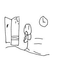 running late drawing by guest-032476x3b in Artbitrator