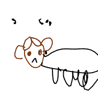 sleepy dog drawing by guest-8393mccdp in Artbitrator