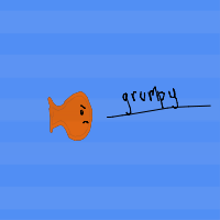 grumpy fish drawing by guest-afgv6lxru in Artbitrator