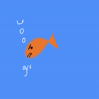 grumpy fish drawing by guest-l5vjek11f in Artbitrator