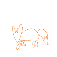 sneaky fox drawing by guest-l5vjek11f in Artbitrator