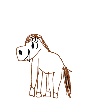 knight riding a horse drawing by guest-c5rkm1fej in Artbitrator