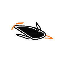 penguin sliding drawing by guest-2bzhqjqoi in Artbitrator