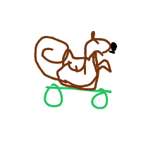 hamster on wheel drawing by guest-2bzhqjqoi in Artbitrator