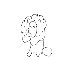 proud lion drawing by peanutbuttercup273 in Artbitrator