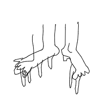cold feet drawing by guest-61j28fgo4 in Artbitrator