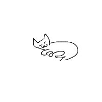 sleeping cat drawing by guest-7ge5rc669 in Artbitrator