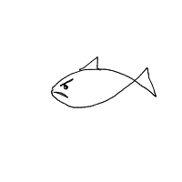 grumpy fish drawing by guest-7ge5rc669 in Artbitrator