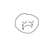 sad face drawing by guest-gey1xfukm in Artbitrator