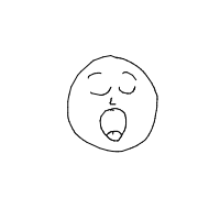 yawning drawing by guest-gey1xfukm in Artbitrator