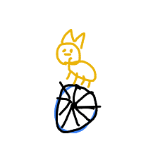hamster on wheel drawing by guest-c7j8zqb8w in Artbitrator