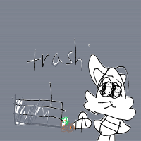 raccoon trash panda drawing by guest-z9qqbaloa in Artbitrator