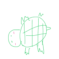 shy turtle drawing by guest-h6zy48l2t in Artbitrator