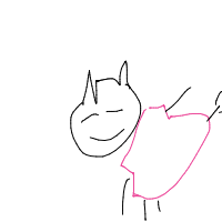 dog in costume drawing by guest-h6zy48l2t in Artbitrator
