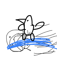 penguin sliding drawing by guest-440wd9a05 in Artbitrator