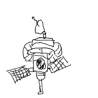space station drawing by player-u0ercm1fb in Artbitrator