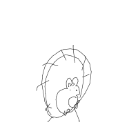 hamster on wheel drawing by guest-intzs36lt in Artbitrator