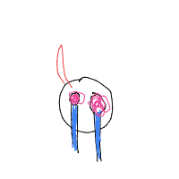 crying face drawing by guest-e50zrir5b in Artbitrator
