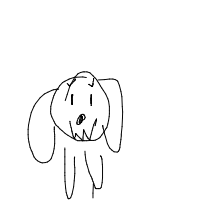 grumpy dog drawing by guest-xo2gpbvji in Artbitrator