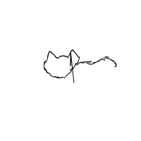 sleeping cat drawing by guest-exsl02er5 in Artbitrator