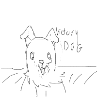 underdog victory drawing by crazylilsis in Artbitrator