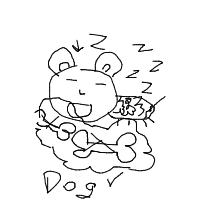 sleepy dog drawing by guest-iltkr5f5s in Artbitrator