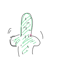 dancing cactus drawing by guest-jjimdkqug in Artbitrator