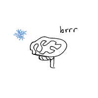 brain freeze drawing by alikyros in Artbitrator