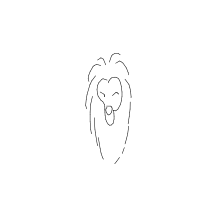 proud lion drawing by nopalus in Artbitrator