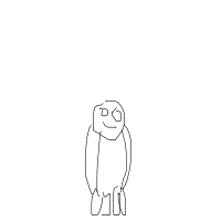 confused owl drawing by jonis in Artbitrator