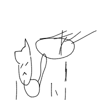 sleeping cat drawing by drawinglove_ihate67 in Artbitrator