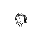 hand on chin drawing by guest-9t6jxr9wr in Artbitrator