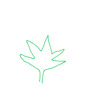 tree giving high five drawing by kosidil735 in Artbitrator
