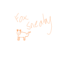 sneaky fox drawing by guest-46xh9dthk in Artbitrator