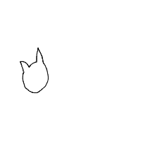 sleeping cat drawing by alisha_sadiq in Artbitrator