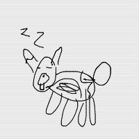 sleepy dog drawing by guest-gssvvufyq in Artbitrator