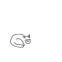 sleeping cat drawing by guest-52itu1exg in Artbitrator