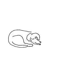 sleepy dog drawing by guest-52itu1exg in Artbitrator