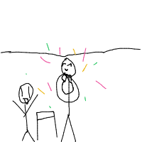 surprise party drawing by guest-fpdjoynud in Artbitrator