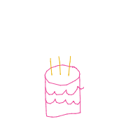 birthday cake drawing by guest-a7j6ykjka in Artbitrator