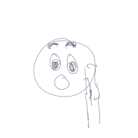 surprised face drawing by guest-ew59cc92u in Artbitrator