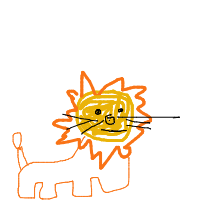 proud lion drawing by guest-wj1ipdsf1 in Artbitrator