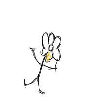 flower dancing drawing by guest-xxs0k70xv in Artbitrator